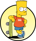 Tricou Bart Simpson