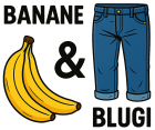 Tricou Banane si blugi