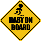 Tricou Baby on board