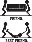 Tricou Best friend