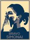 Tricou Bravo, Simona!