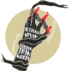 Tricou Actions speak louder than words