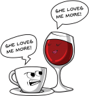 Tricou She Loves Me More!