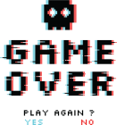 Tricou Game Over