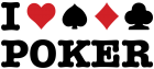 Tricou I Love Poker