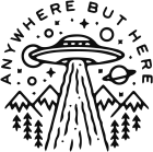 Tricou Anywhere but here