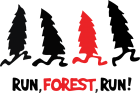 Tricou Run, Forest, Run