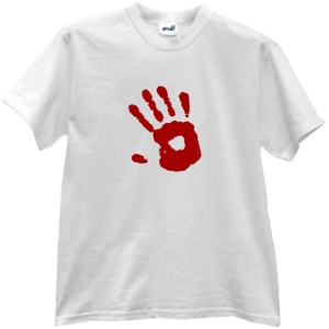 Tricou Hand Stamp