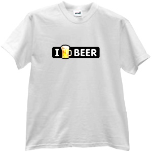 Tricou I Love Beer