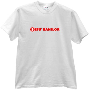 Tricou Sefu' Banilor