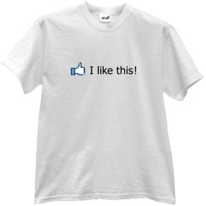 Tricou Facebook like