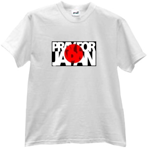 Tricou Pray For Japan