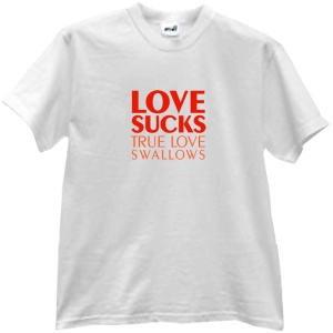 Tricou Love Sucks