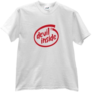 Tricou Devil inside