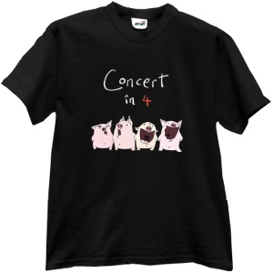 Tricou Concert in 4 | Ada Milea