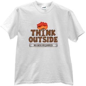 Tricou Think Outside