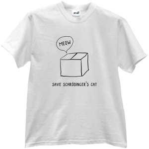 Tricou Save Schrödinger's Cat!