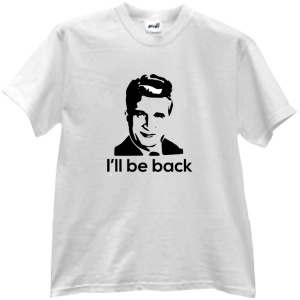 Tricou I'll be back