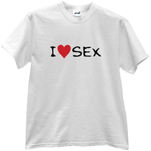 Tricou I love sex