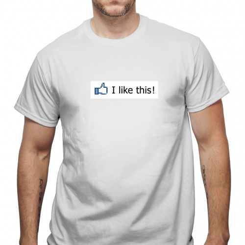 Tricou Facebook like