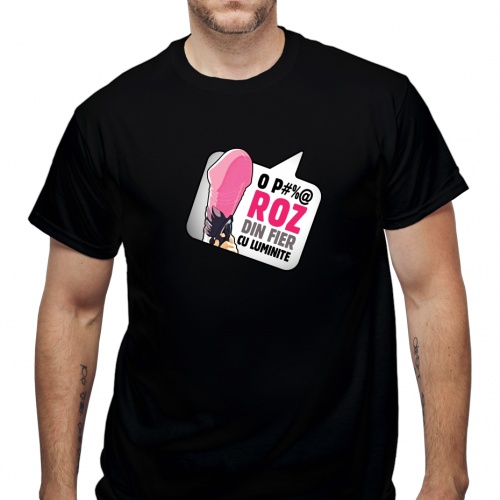 Tricou Roz cu luminite