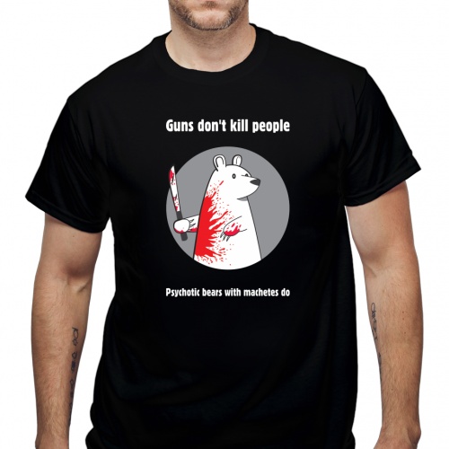 Tricou Ursul psihopat