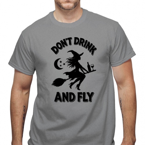 Tricou Don&rsquo;t Drink and Fly