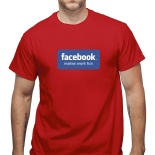 Tricou Facebook at work