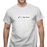Tricou Facebook like