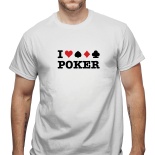 Tricou I Love Poker