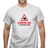 Tricou Atentie urs