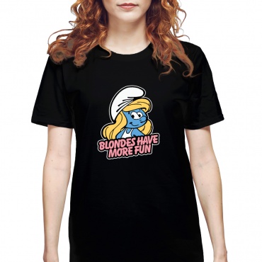 Tricou dama Blondes have more fun