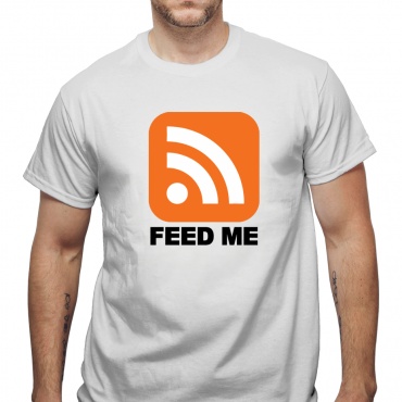 Tricou Feed Me (RSS)
