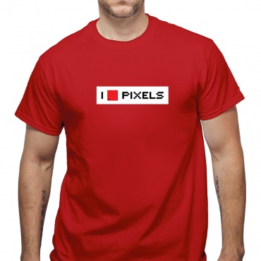 Tricou I love pixels