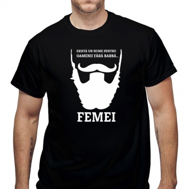 Tricou Cu barba