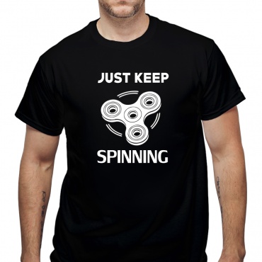 Tricou Just keep spinning