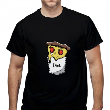 Tricou Pizza diet