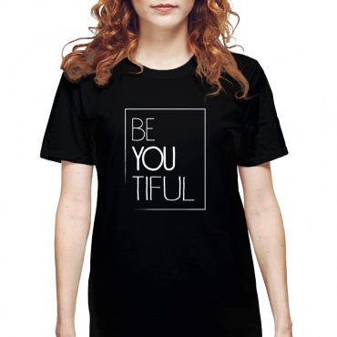 Tricou dama BE YOU TIFUL