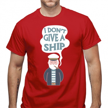 Tricou I don't give a ship