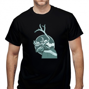 Tricou Geometric Deer