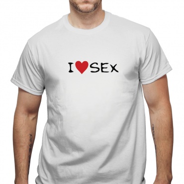 Tricou I love sex